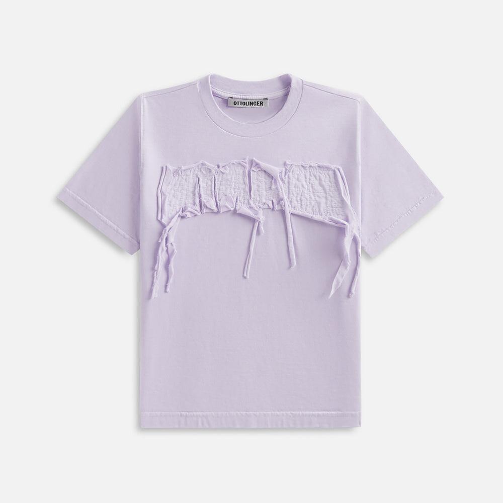 

Футболка Ottolinger Distressed Otto Fitted Tee, цвет Lilac