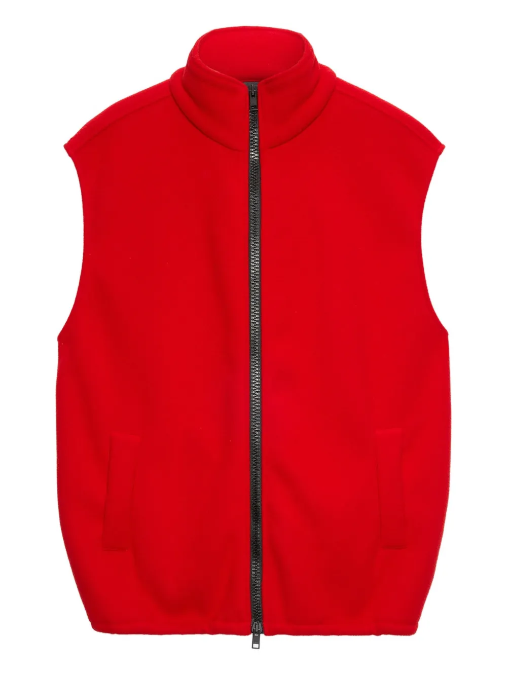 

Жилет на молнии Msgm, красный