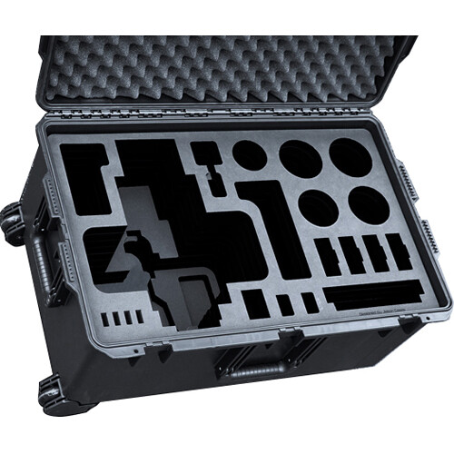 

Жесткий кейс Джейсона для 4-осевой кинокамеры DJI Ronin 4D с объективами Jason Cases