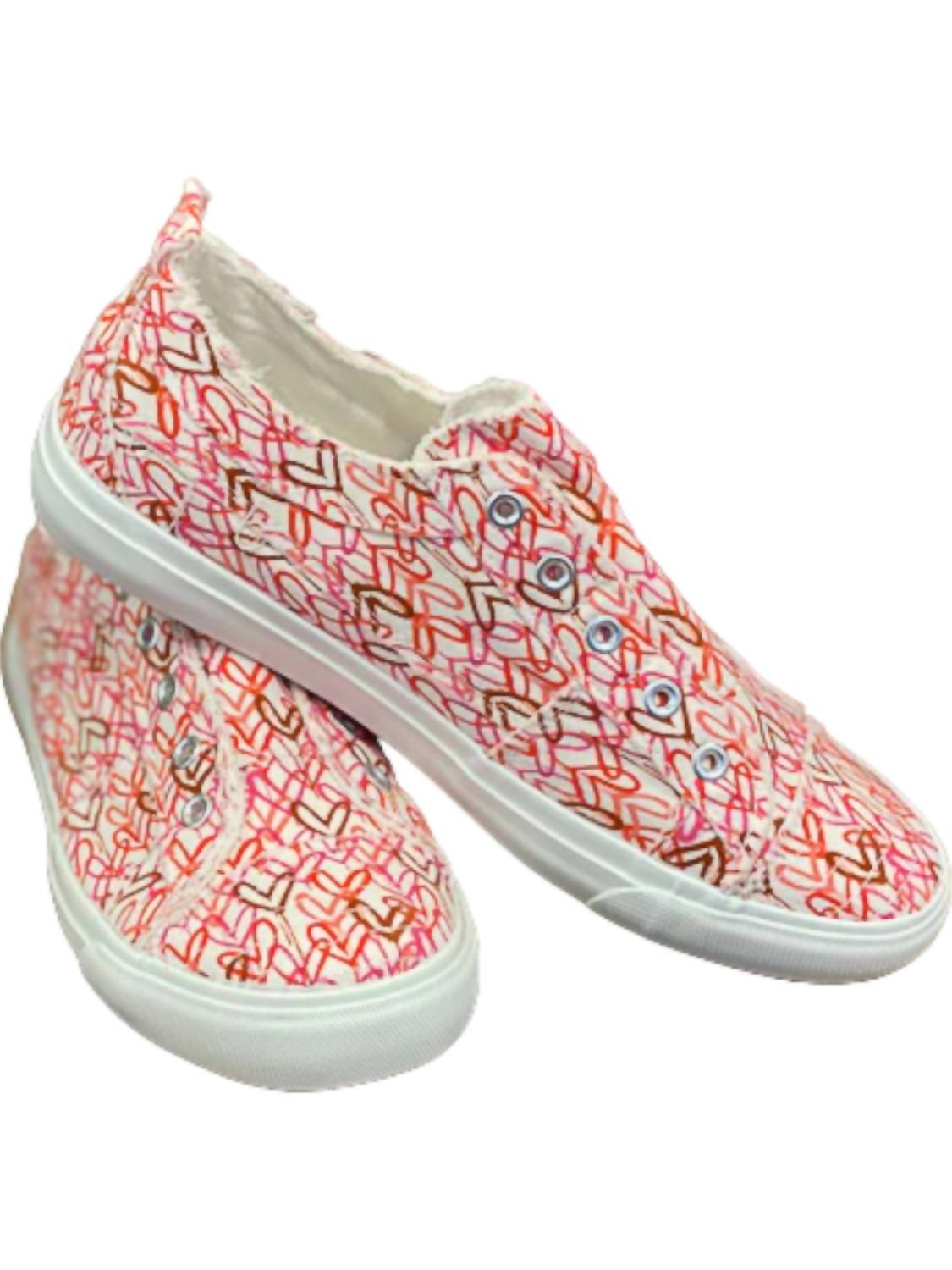 Женские туфли-слипоны Babalu Heart розового цвета Corkys Footwear — фото 2