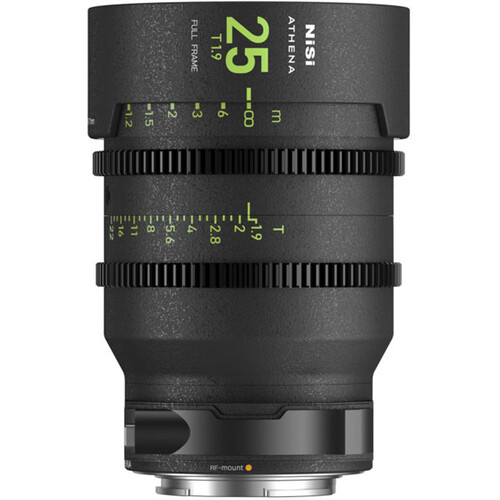 

Полнокадровый объектив NiSi ATHENA PRIME 25 мм T1.9 (крепление PL)