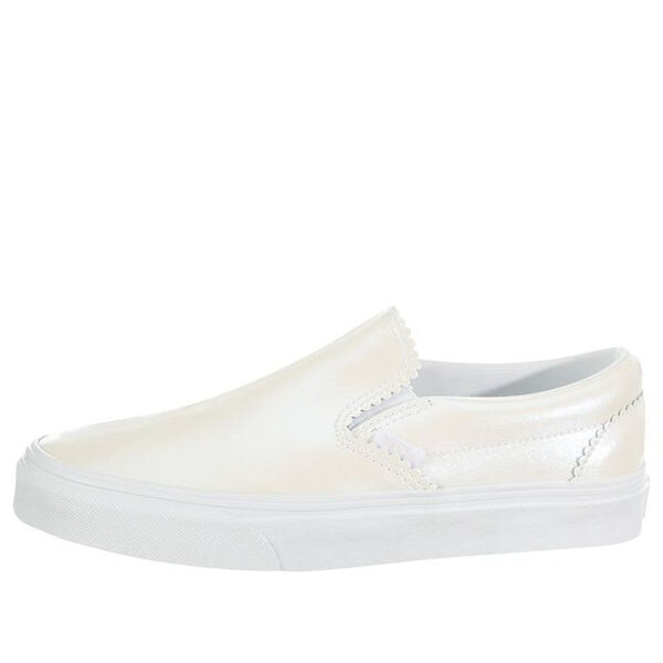 

Кроссовки slip-on 'pearl suede' Vans, белый