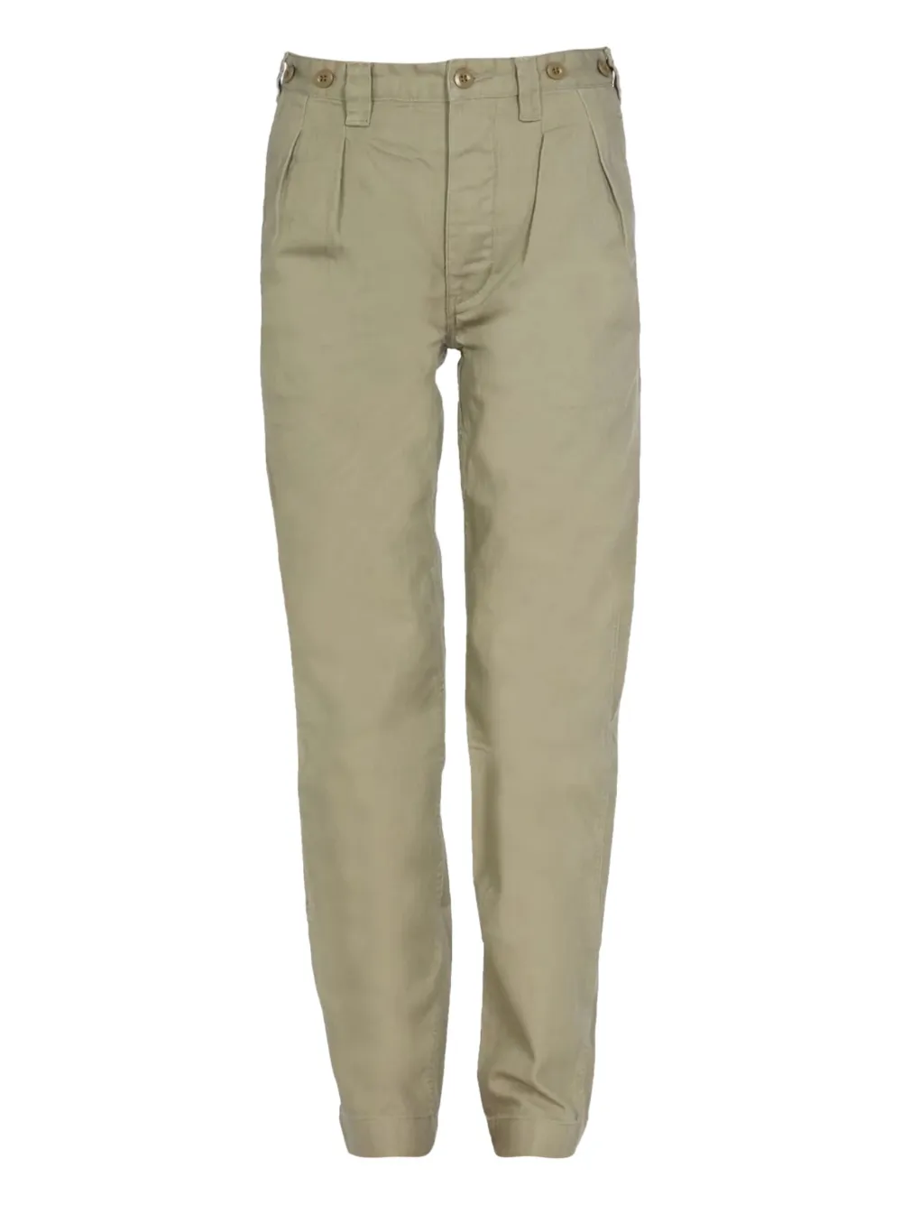 

Брюки прямого кроя Nigel Cabourn, зеленый