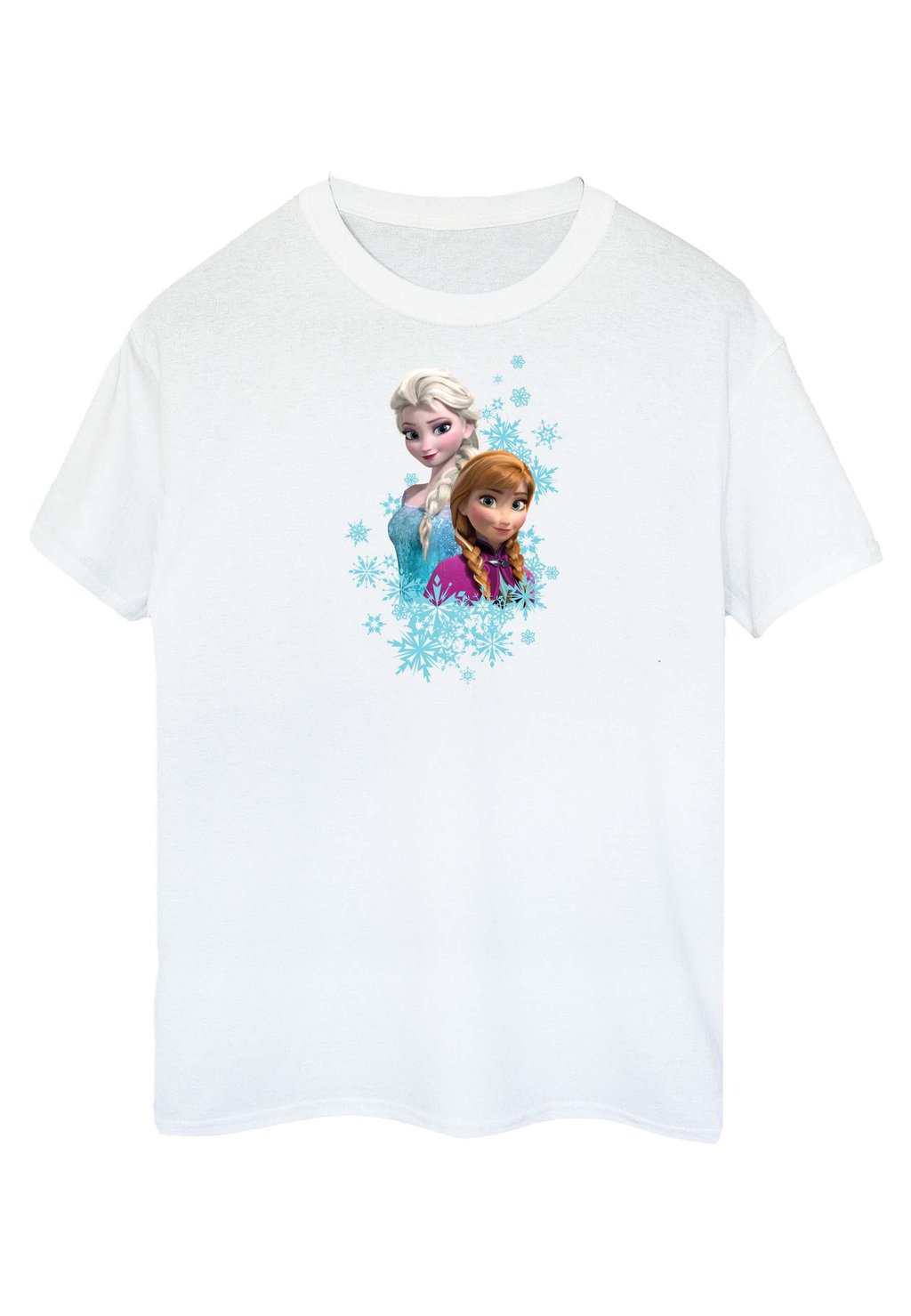 

Футболка с принтом DISNEY FROZEN ELSA AND ANNA SISTERS ABSOLUTE CULT, белый