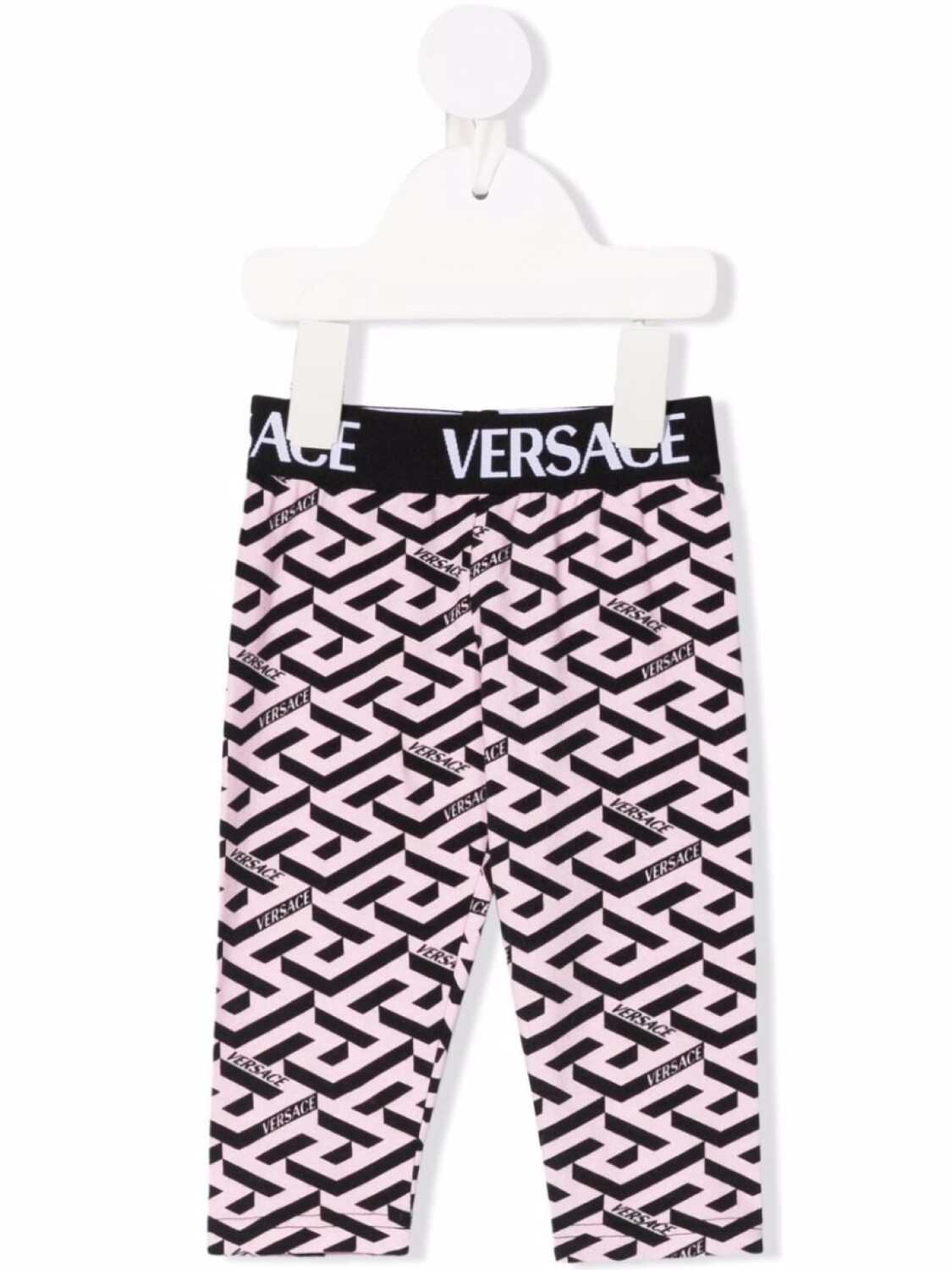 

Versace Kids легинсы с логотипом, розовый