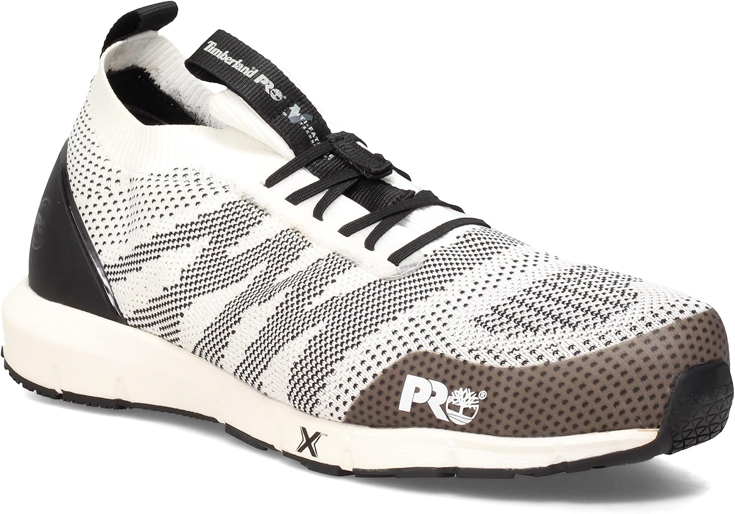 

Timberland PRO мужские промышленные рабочие кроссовки CSA Radius Knit с композитным защитным носком и защитой от проколов, White/Black