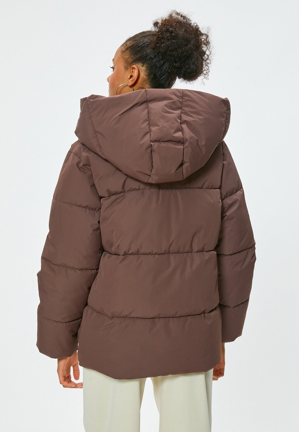 

Зимнее пальто HOODED PUFFER Koton, коричневый