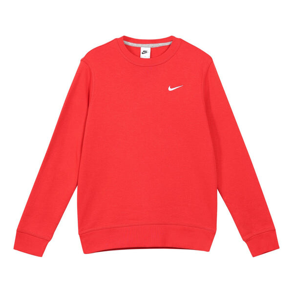 

Рубашка классические с маленьким логотипом sweartshirt Nike, красный