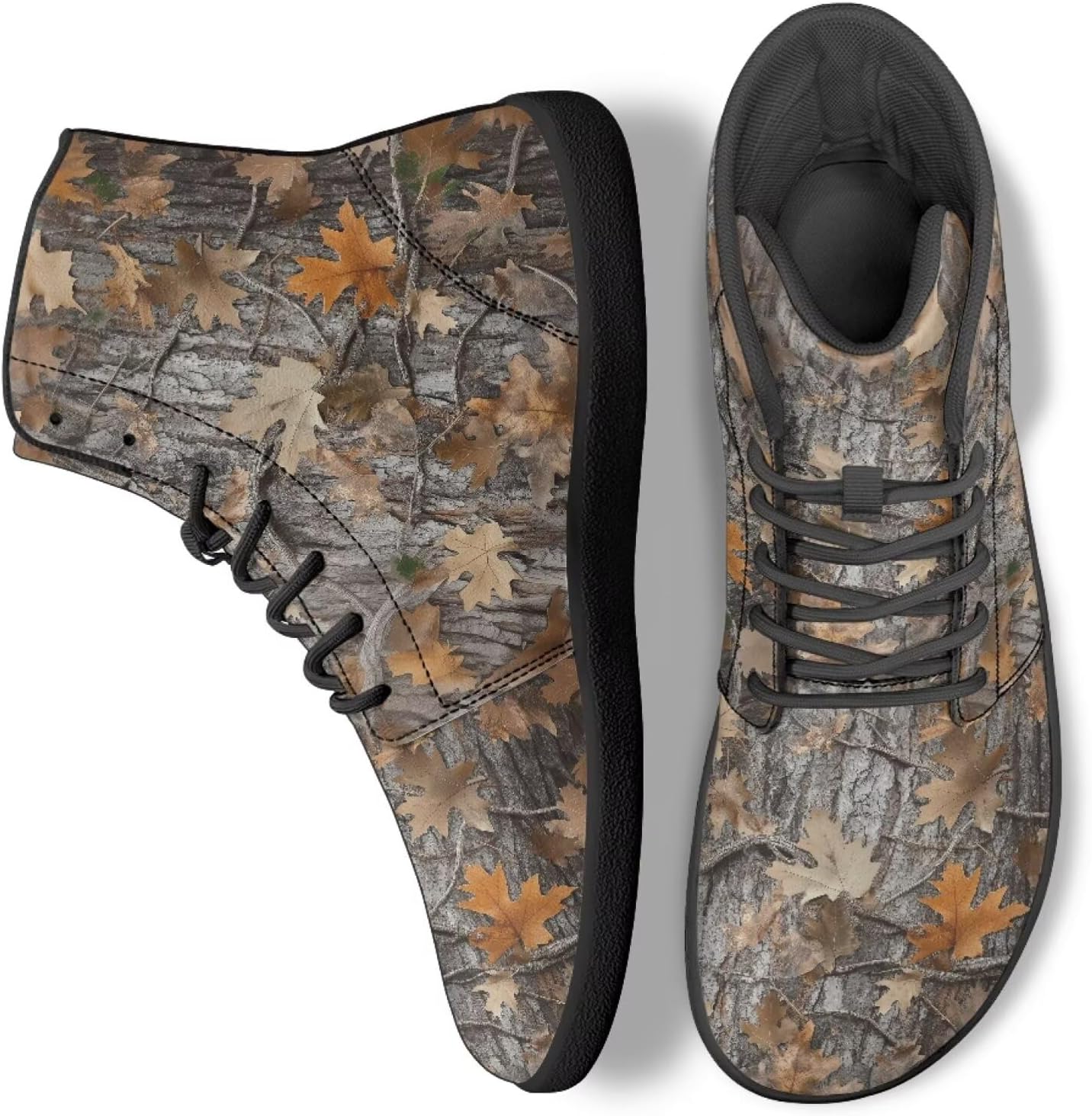 

Походные ботинки Binienty Unisex Barefoot для мужчин и женщин, с широким носком, Maple Leaf Hunting Camo