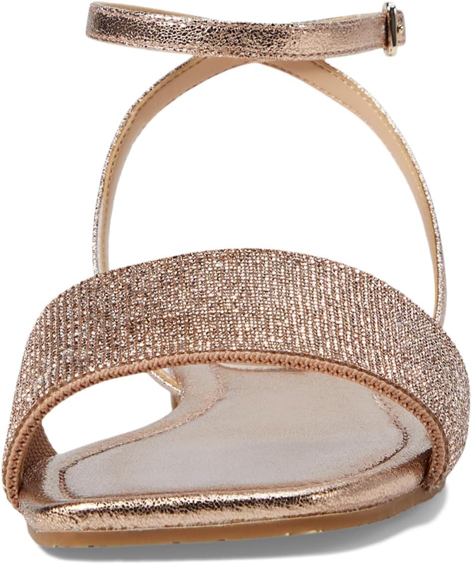 Сандалии Jewel Badgley Mischka Hadley, цвет Rose Gold Textile — фото 2