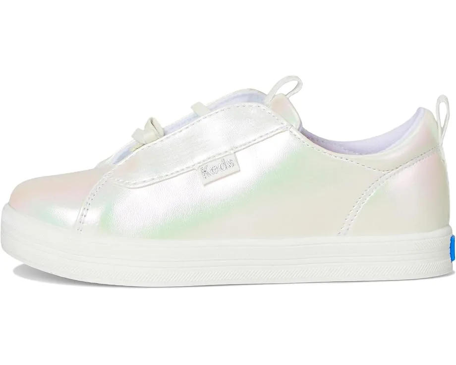 Кроссовки Keds Kids Kara Slip-On (Toddler), White Pearlized — фото 4