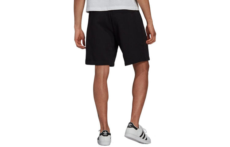 Шорты Men's adidas originals Cartoon Printing Straight Shorts Black HR7111 — фото 2