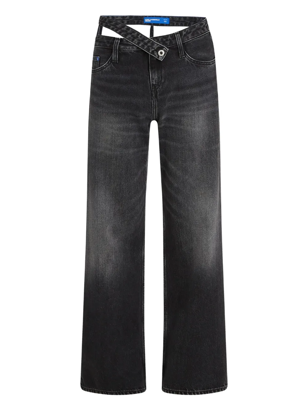 

Джинсы средней посадки Karl Lagerfeld Jeans, черный