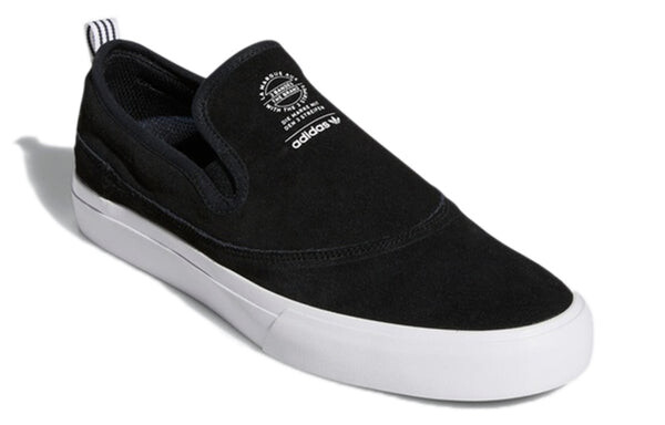 Кроссовки оригиналы matchcourt slip Adidas, черный — фото 3