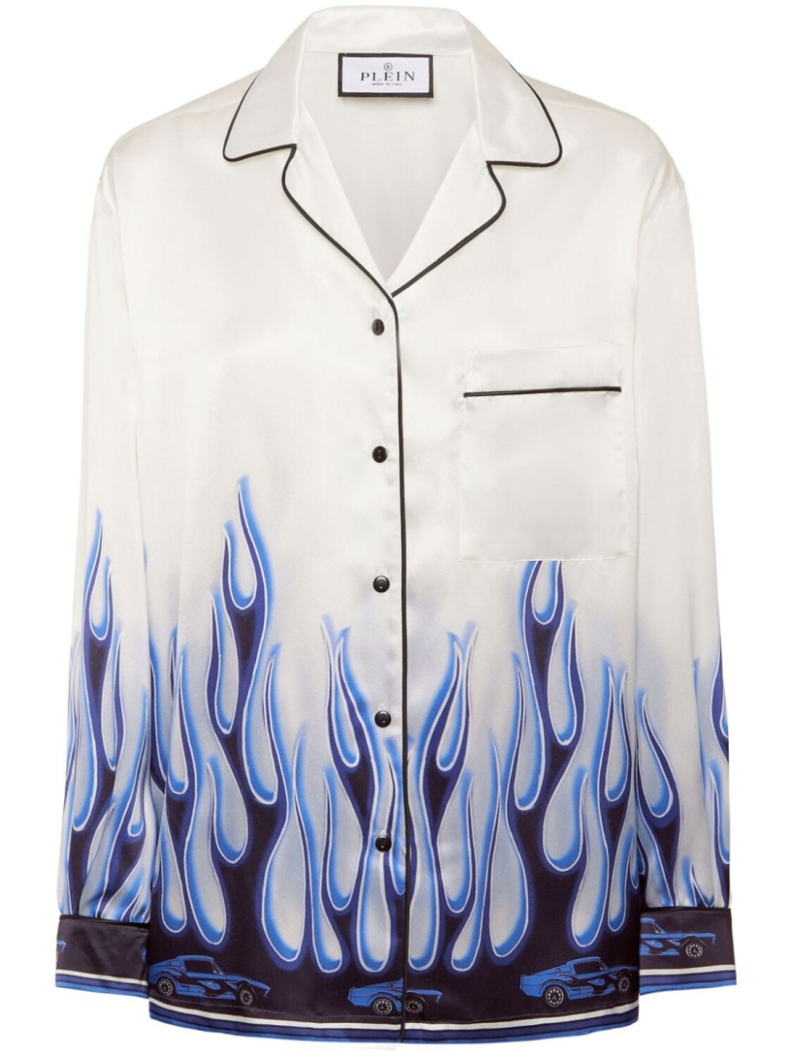 

Рубашка Philipp Plein Flame, белый