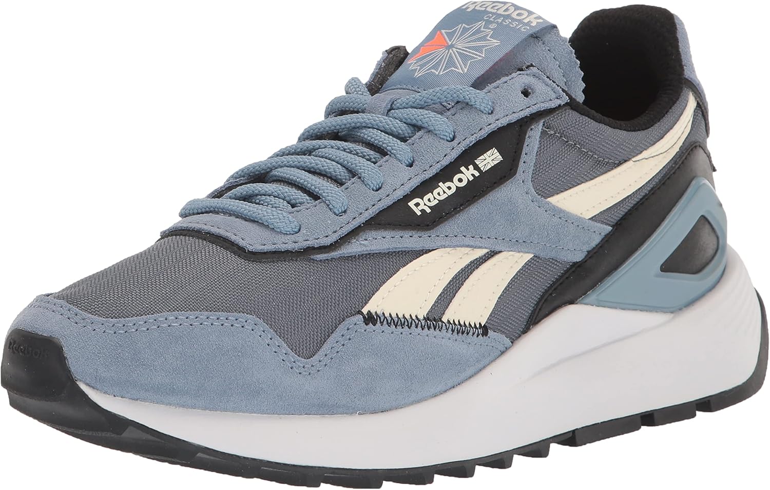 

Кроссовки Reebok Classic Leather Legacy Az для мужчин и женщин, черный/синий/серый