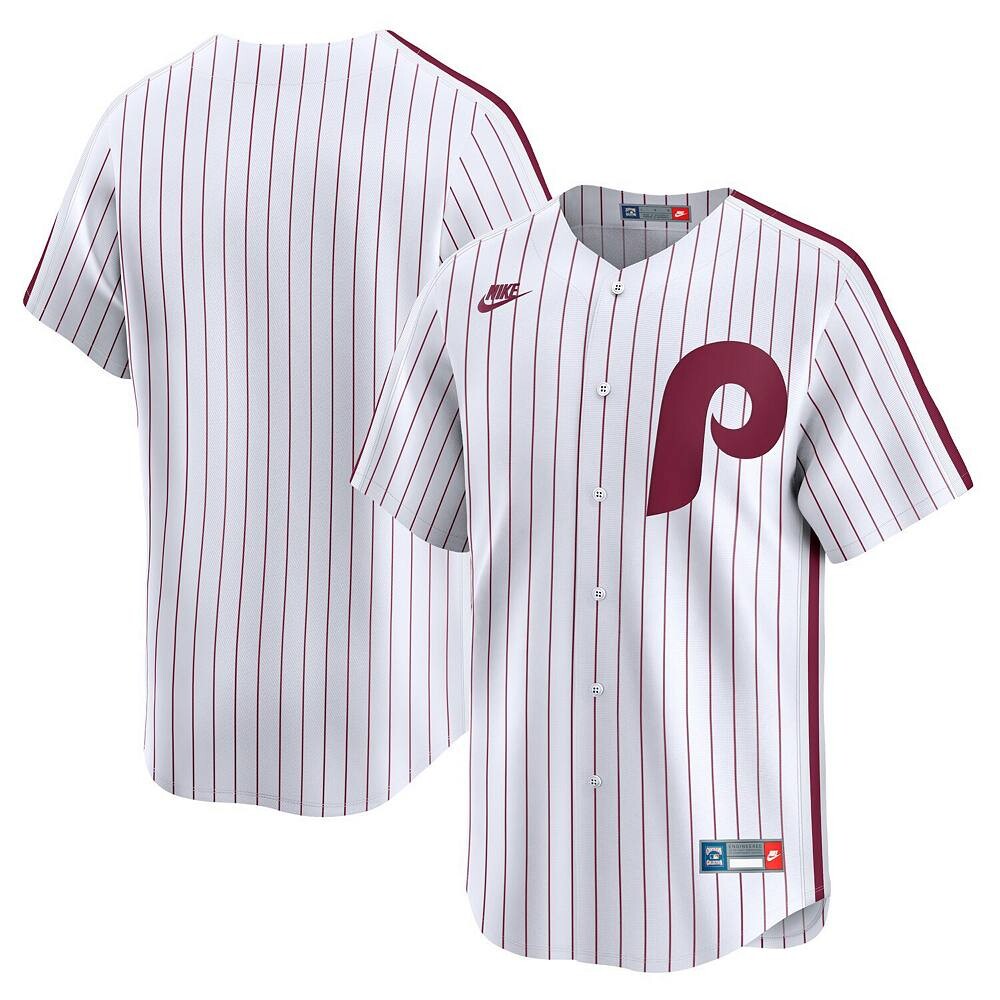 

Мужское белое джерси Nike Philadelphia Phillies Cooperstown Collection Limited, цвет Phl White