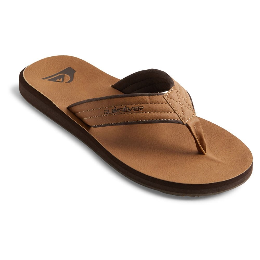 

Сандалии Quiksilver Carver Nubuck, коричневый