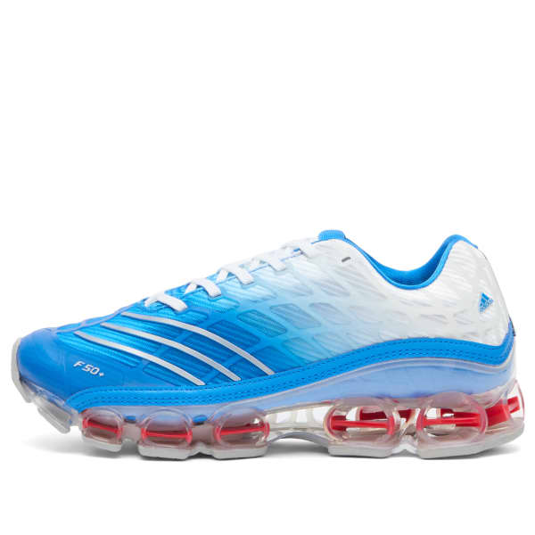 

Кроссовки Megaride f50 Adidas, синий bird, серебро met. & ftwr белый