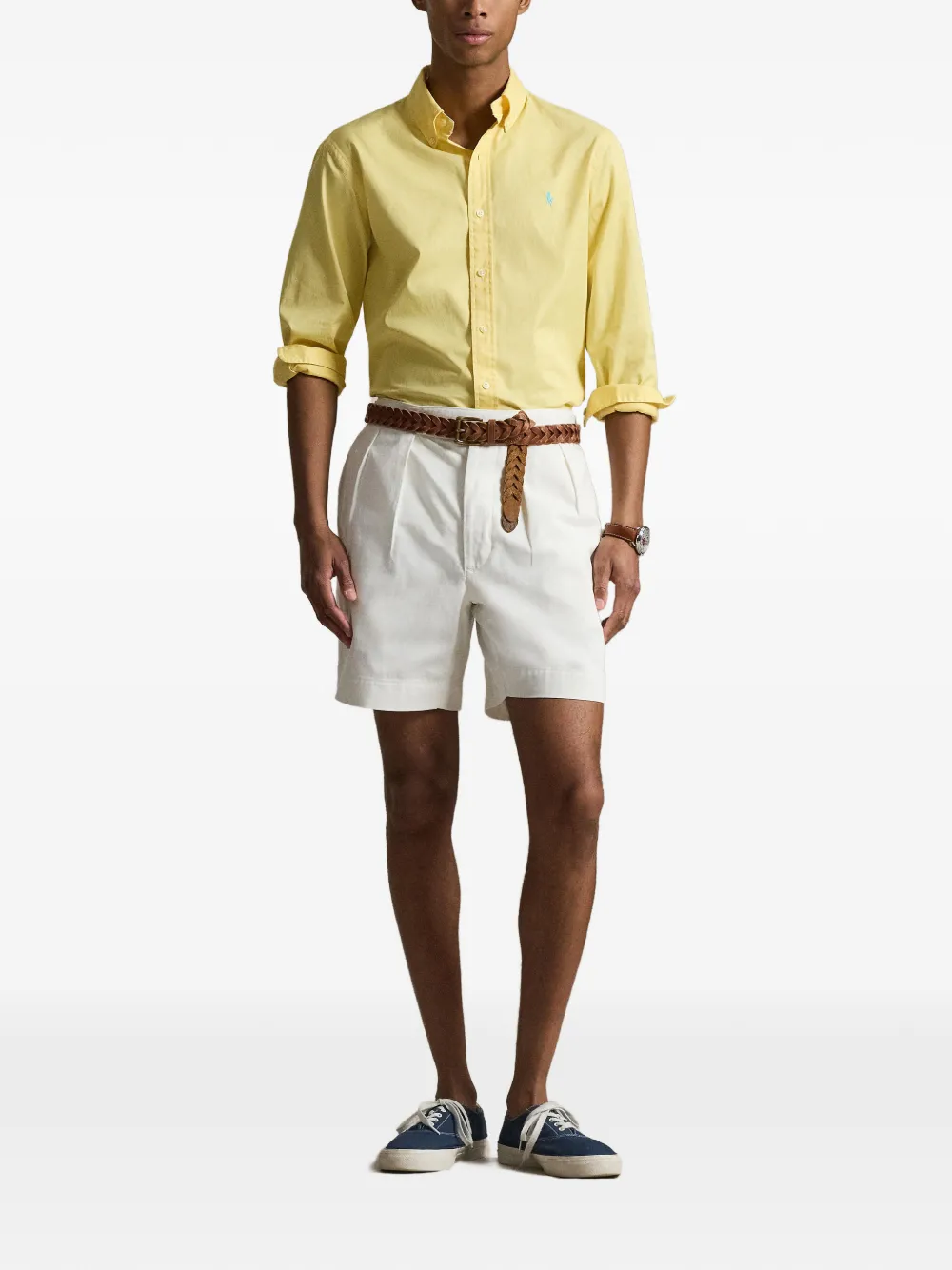 Рубашка с длинными рукавами Polo Pony Polo Ralph Lauren, желтый — фото 2