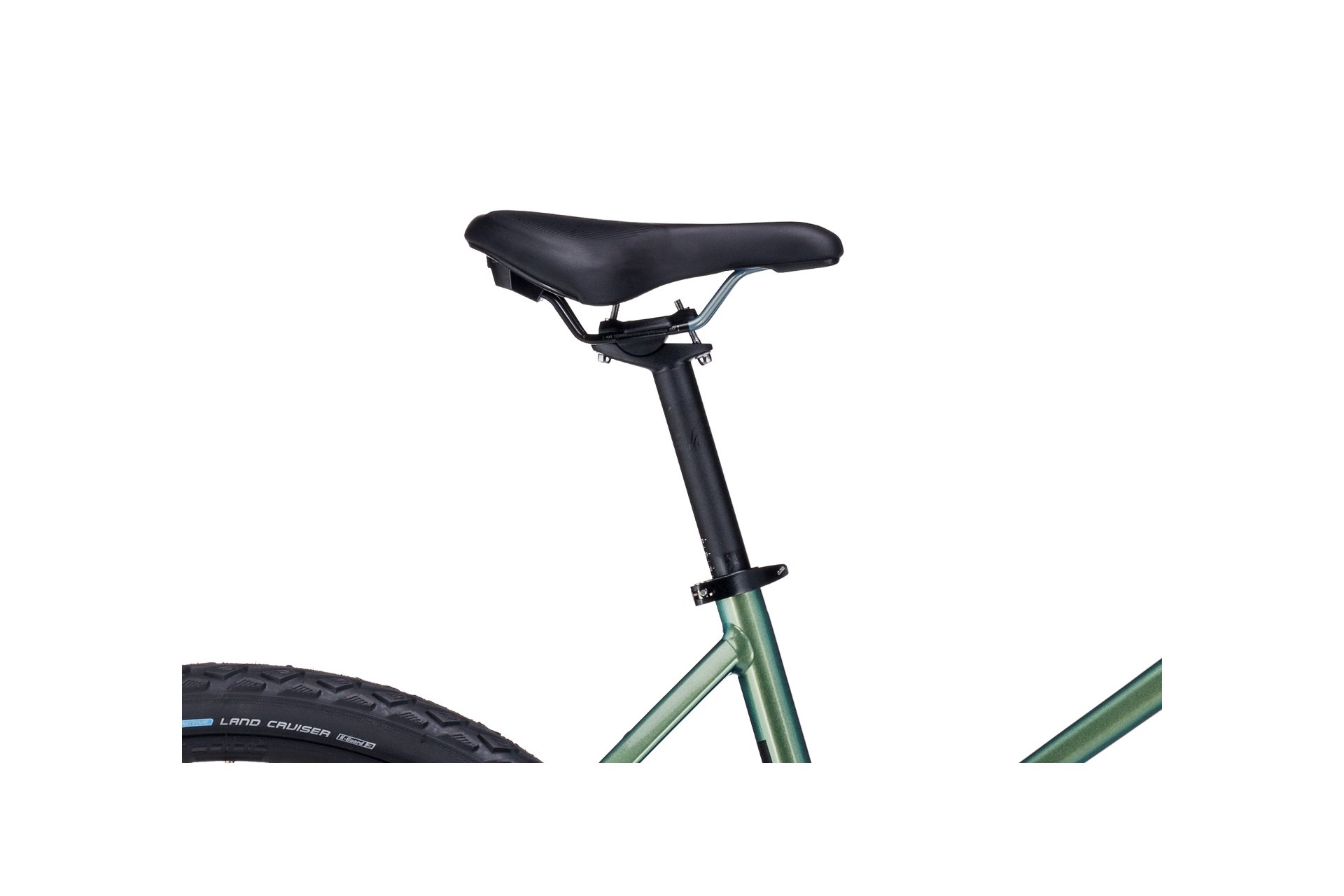 Кроссовый велосипед Cube Nature EXC - 28 дюймов - Damen Sport - 2024, цвет Grün|verde´n´black — фото 3