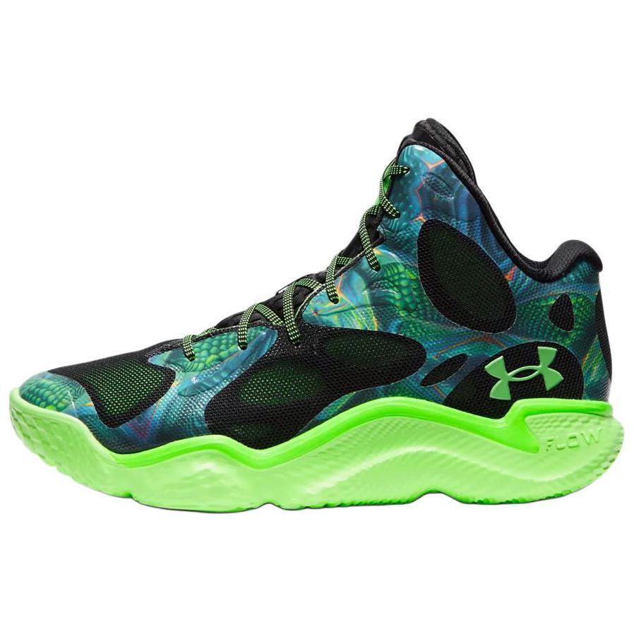 

Кроссовки Curry Spawn FloTro Extraterrestrial Under Armour, Green Black