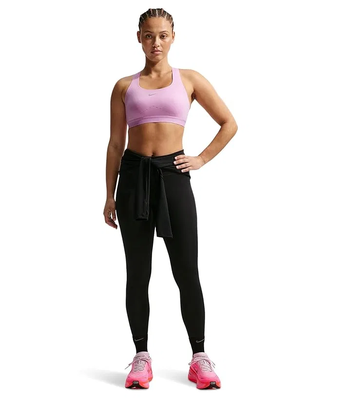 Спортивный бюстгальтер высокой поддержки Swift Nike, Light Magenta/Silver — фото 2