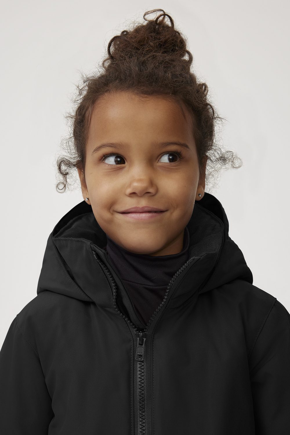 Зимний комбинезон Canada Goose Kids Grizzly, черный — фото 4