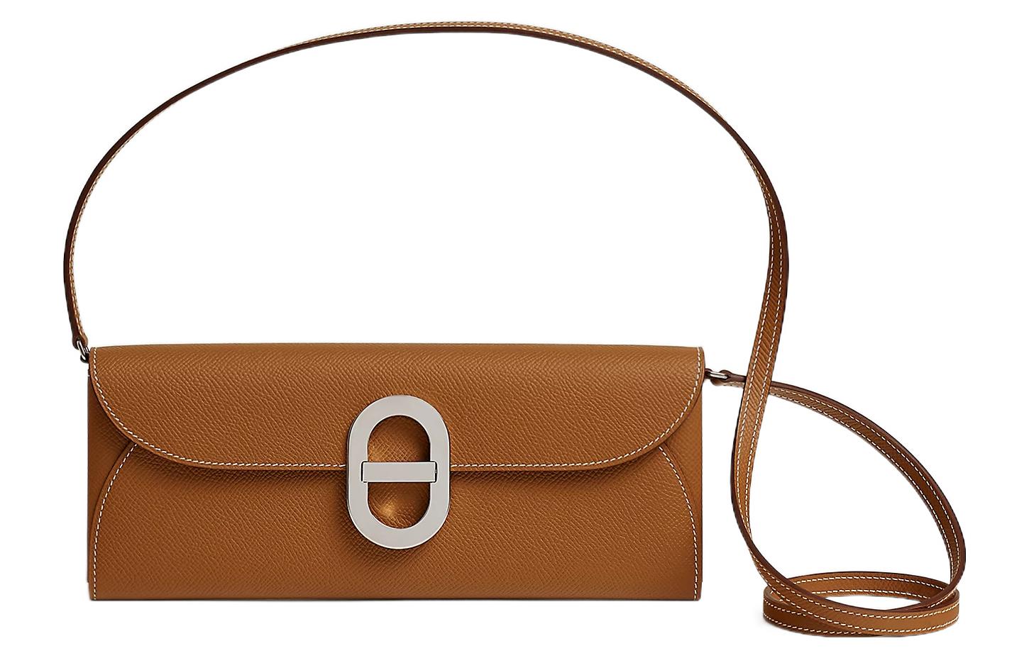 

Кожаный бумажник Epsom, Сумка через плечо Regular женская HERMES