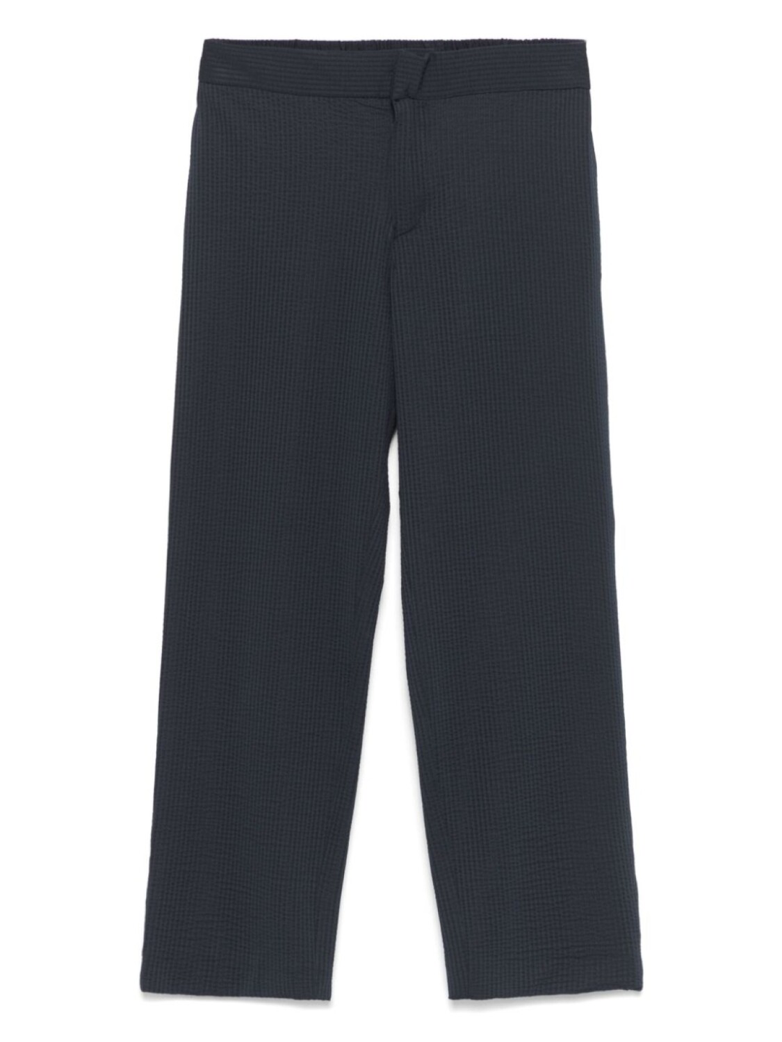 

Emporio Armani Kids брюки из сирсакера, синий
