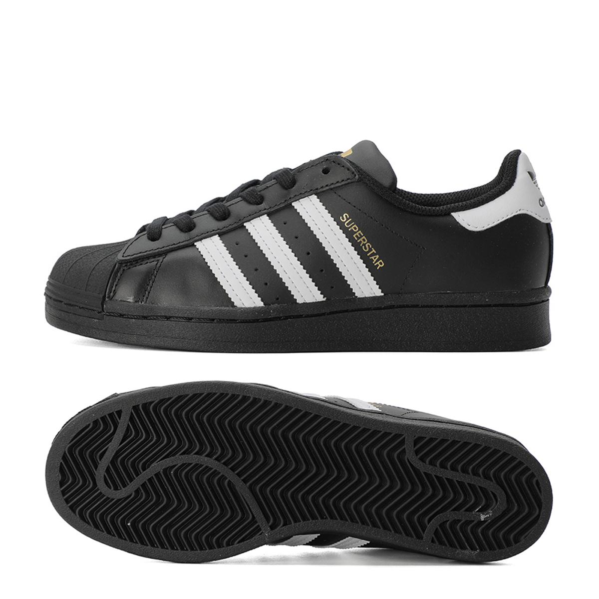 Adidas Originals Детские кроссовки SUPERSTAR Low Top Lifestyle, черные — фото 3