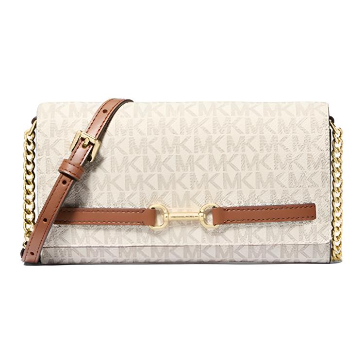 

MICHAEL KORS Искусственная кожа женская сумка через плечо большая ванильно-белая
