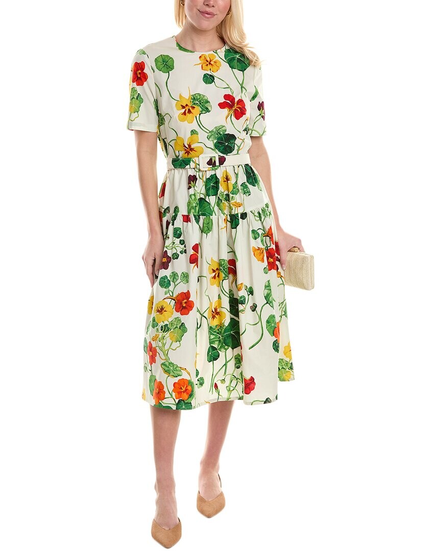 

Платье Oscar de la Renta Настурция, белый