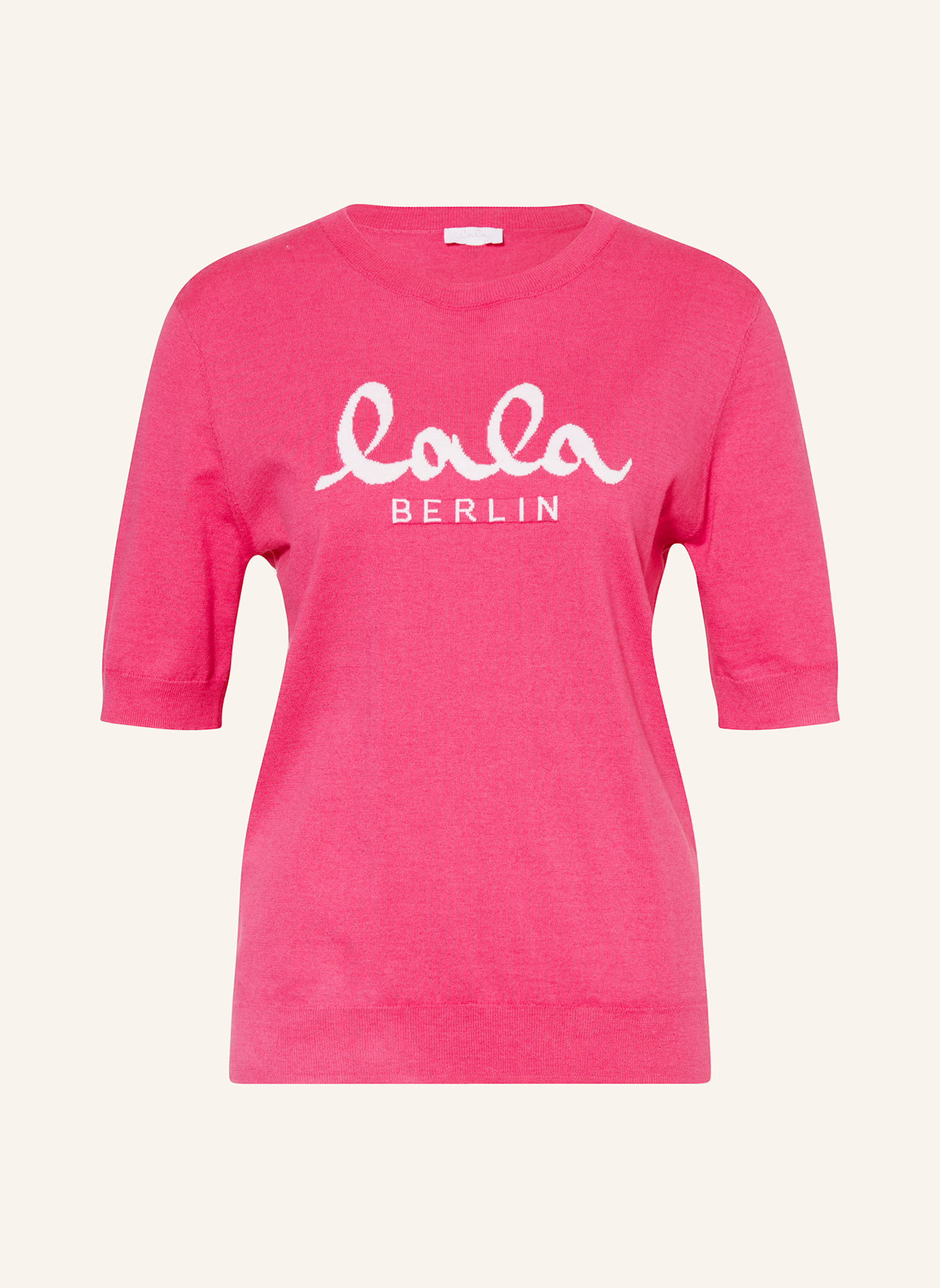 

Вязаная рубашка Кира Lala Berlin, розовый