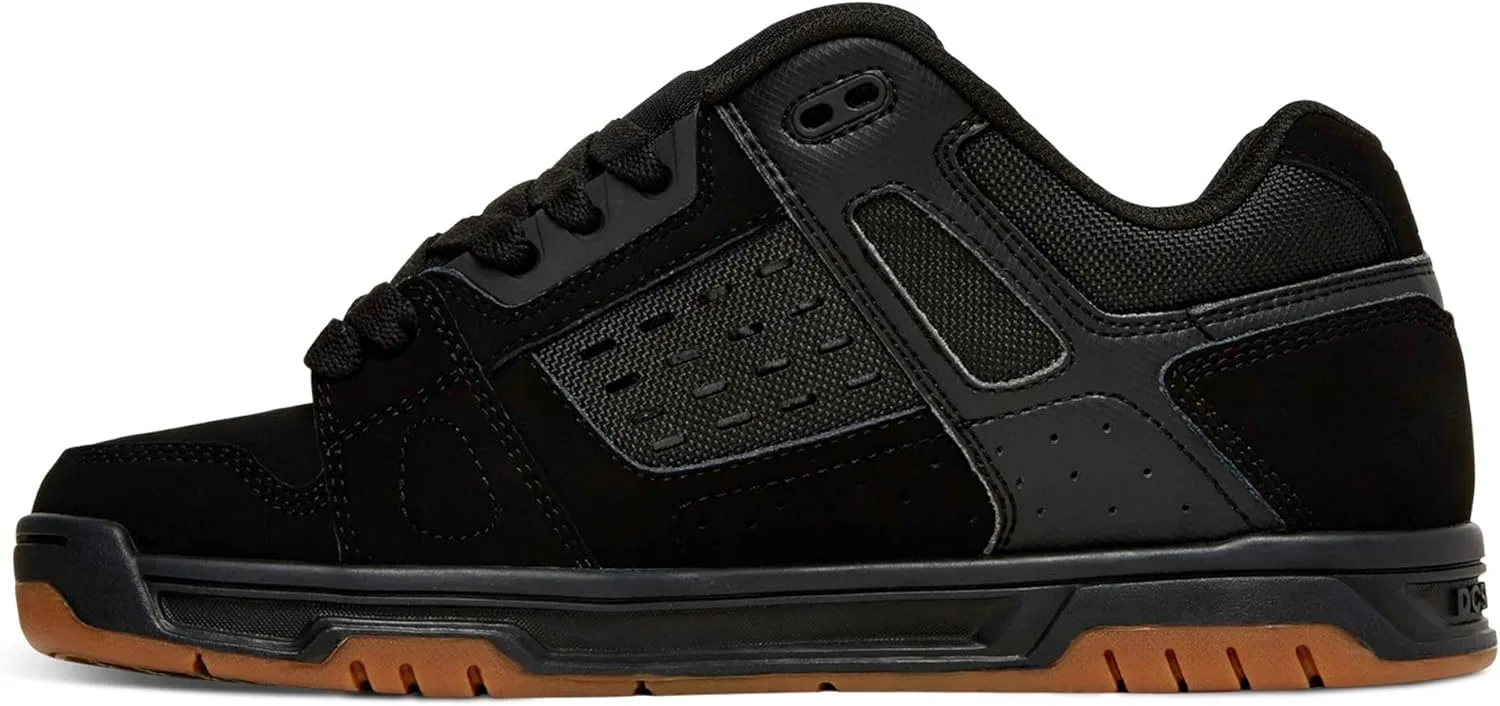 Кроссовки мужские DC Shoes Stag Low Top, Black/Gum