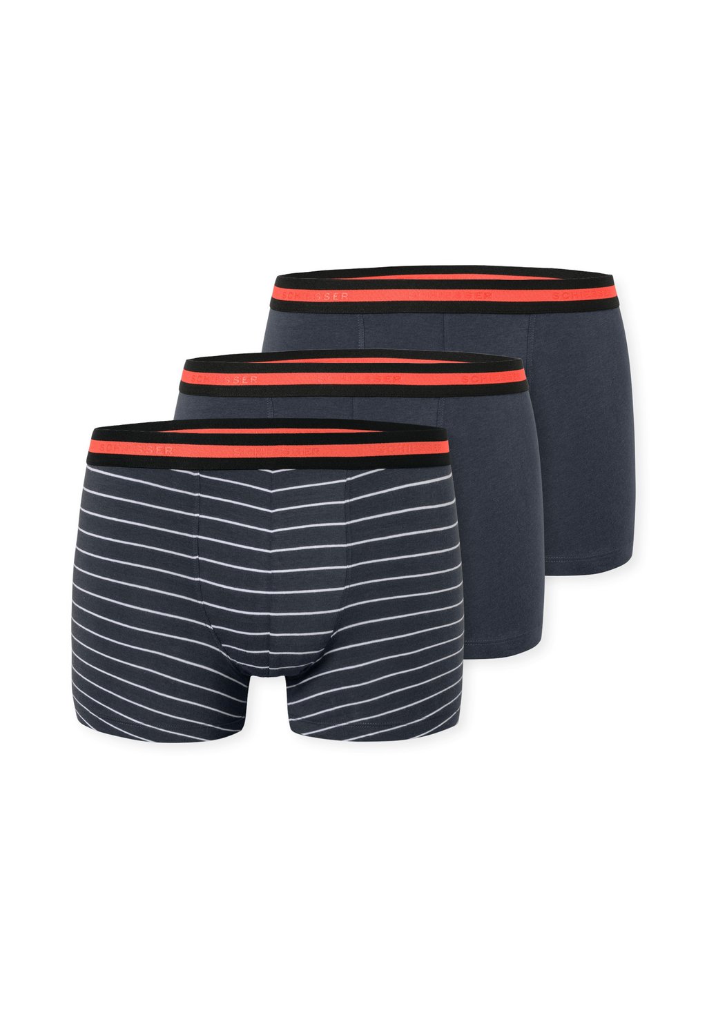 

Боксеры 3-PACK Schiesser, серый