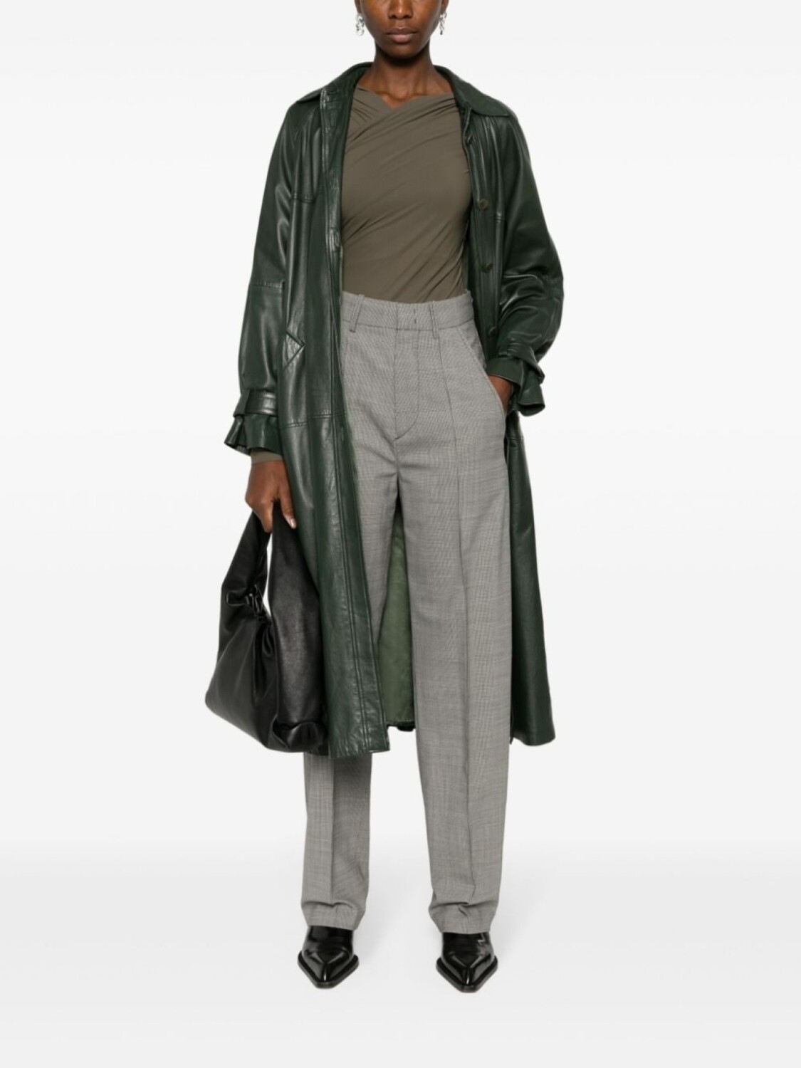 Зауженные брюки Sopiavea ISABEL MARANT, черный