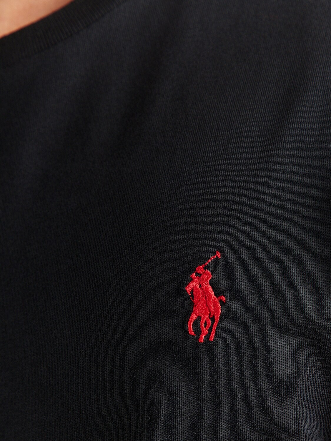Polo Ralph Lauren Футболка в черном и белом цветах — фото 2
