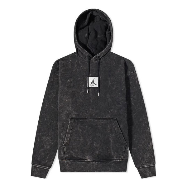 

Толстовка Air Jordan Washed Fleece Popover Black, черный