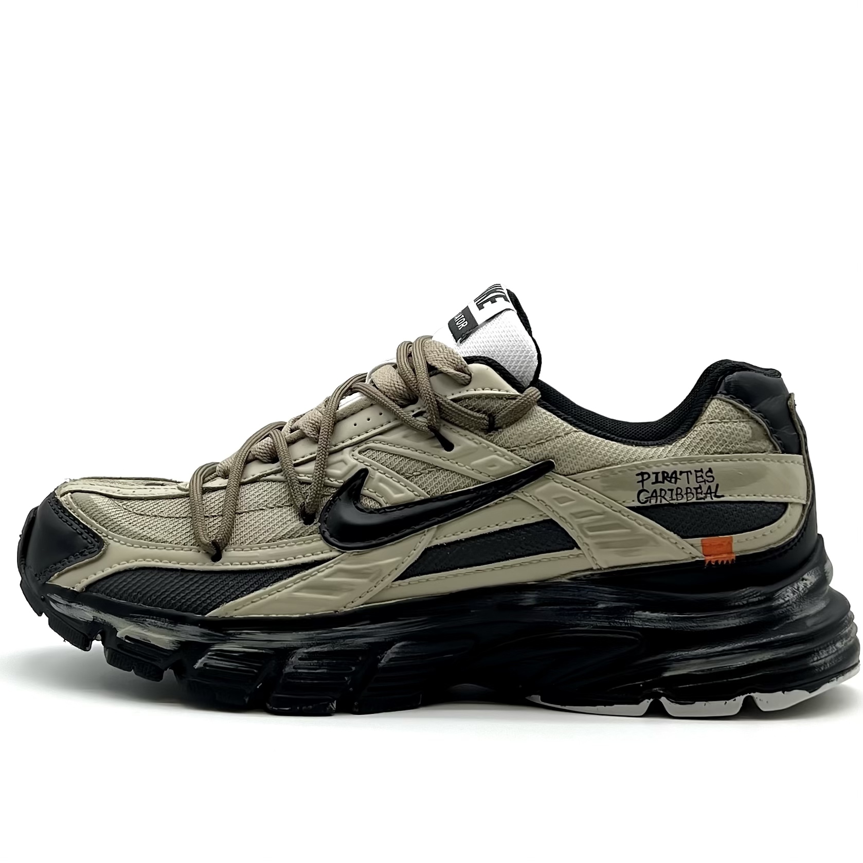 

Амортизация Initiator, износостойкое покрытие, поддержка стопы, низкий верх, кроссовки для бега на длинные дистанции, для города и поездок на работу Nike, army зеленый