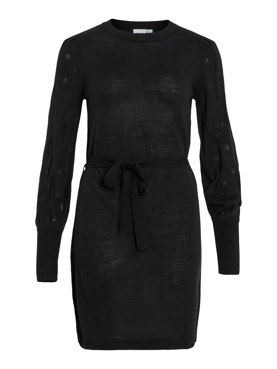 

Вязаное платье VILA Knitted dress VIAva, черный