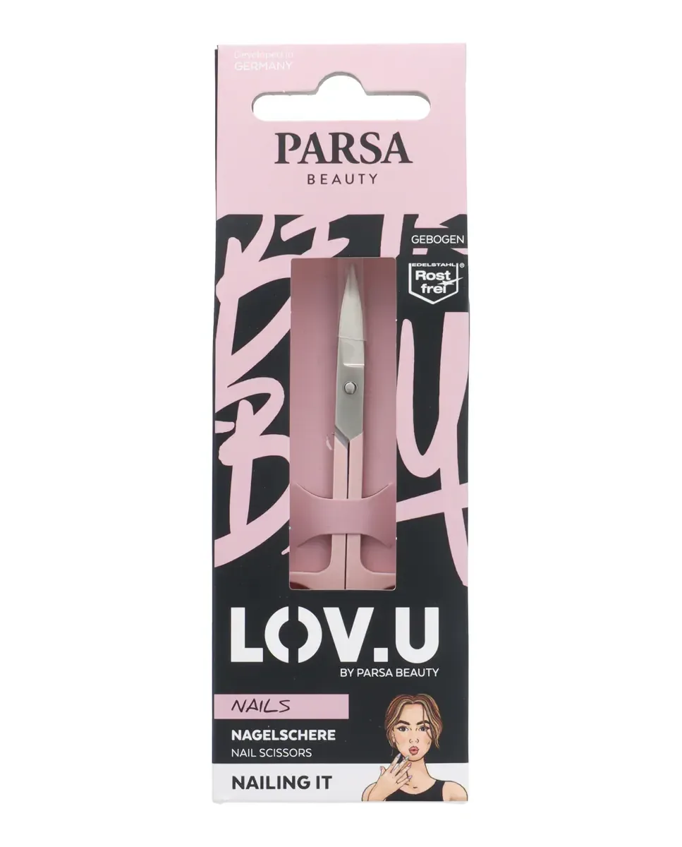 Ножницы для ногтей Lov.U Parsa, Rosa