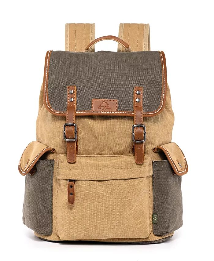 

Рюкзак Mountain Wood Canvas TSD BRAND, зеленый