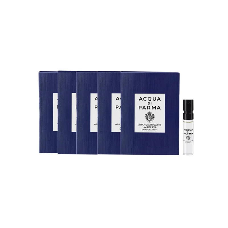 Acqua Di Parma PAERMAZHISHUI духи Orange Perfume мини-набор пробников Eau De Parfum EDP, 1.5ml*2 — фото 4