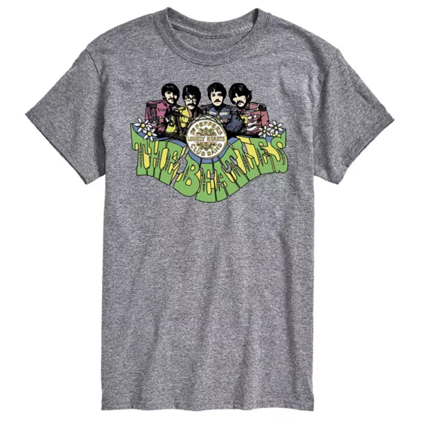 

Футболка The Beatles "Одинокие сердца" Big & Tall Licensed Character, серый