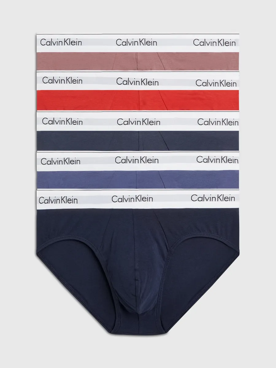 

Calvin Klein Underwear Hipster "HIP BRIEF 5PK" (упаковка, 5 шт., 5 шт.), с эластичным поясом с логотипом, цвет Bl Ind, Shrl, Pom Rd, Cap Rs, Spksy