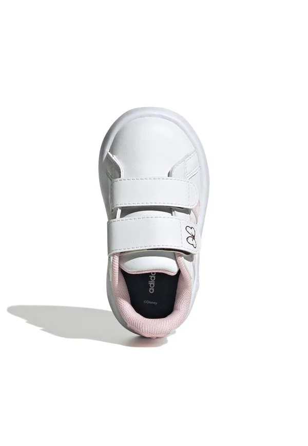 Grand court minnie cf i кроссовки для трейлраннинга Adidas Performance, Ftwr White Clear Pink Chalk White — фото 4