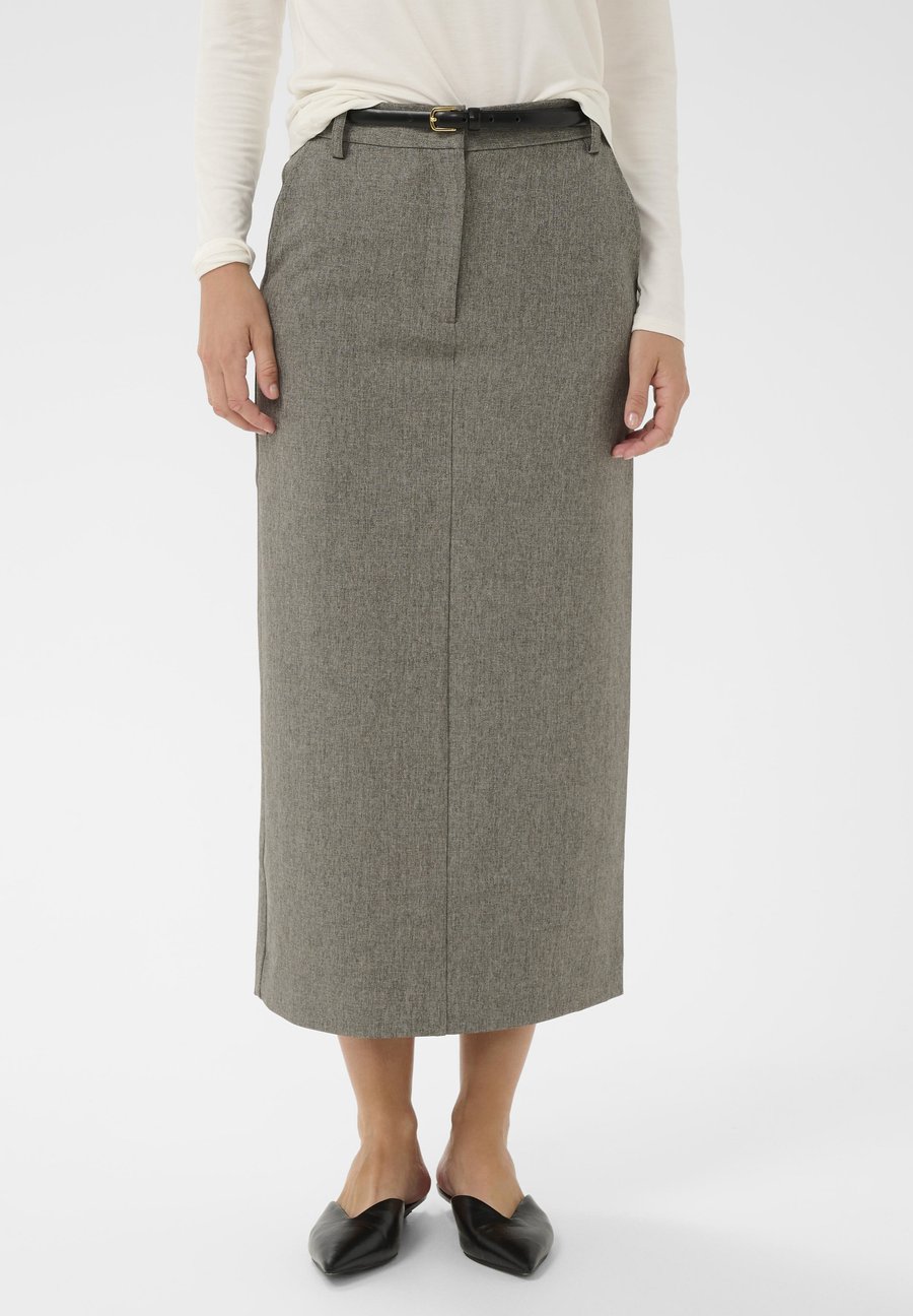 

Юбка Soaked in Luxury SLLILU CORINNE PENCIL SKIRT, Grey Melange Suiting/Mottled Grey