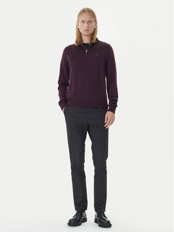 Чиносы slim fit LV04LD613G Calvin Klein, черный — фото 2