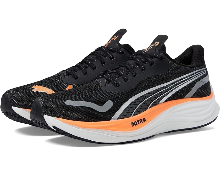 

Кроссовки PUMA Velocity Nitro 3, цвет PUMA Black/PUMA Silver/Neon Citrus